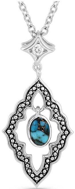 Montana Silversmiths Upon A Star Turquoise Necklace