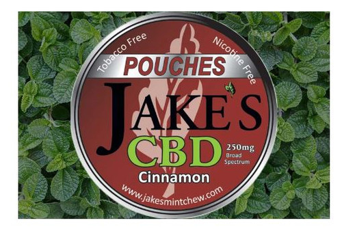 Jake's CBD Cinnamon Mint Chew Pouch