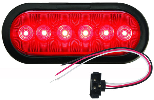 7 LED 6" Red Tail Light Kit