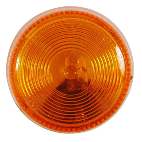 2" Yellow Grommet Mount Marker/Clearance Light, PC Rated
