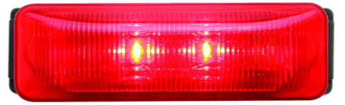2 LED Red Thinline Marker Light Kit