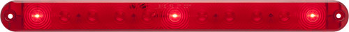 3 LED Red Surface Mount ID Light Bar
