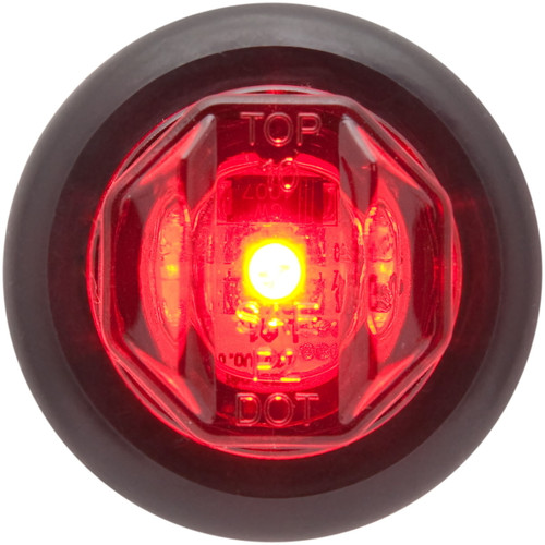 Red LED 3/4" Marker Light Kit