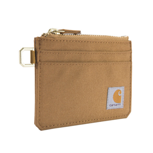 Carhartt Women's Casual Canvas Lay Flat Clutch Wallets