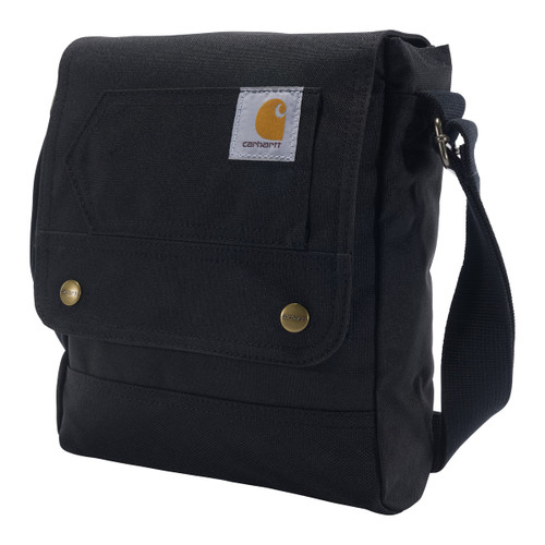 Carhartt Crossbody Snap Bag- Black