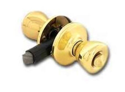 Kwikset 300M3CP7/8RFLRCS Flat Ball Privacy/Bed/Bath Knob