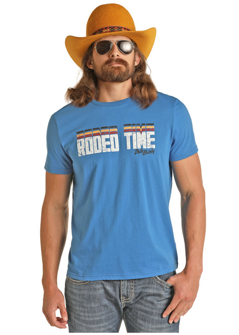 Panhandle Mens Dale Brisby "Its Rodeo Time" Graphic T-Shirt