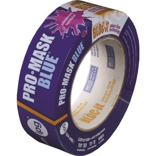 Intertape 60YD x 1.4" Blue Masking Tape