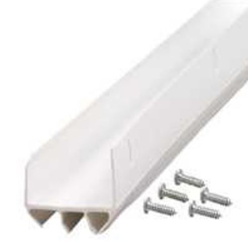 Orgill - M-D Dual U-Shape Door Bottom, 1-3/4 In W X 36 In L X 1-1/2 In H, White
