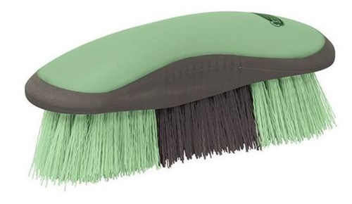 Weaver Leather Stiff Dandy Brush, Mint/Gray