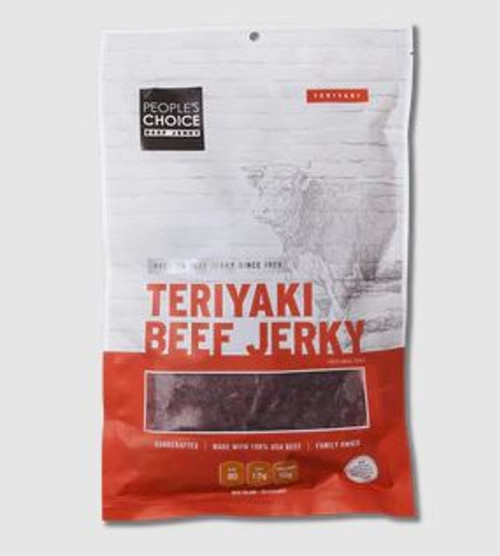Maple Brown Sugar Jerky from People's Choice & Crown Maple 2.5 OZ