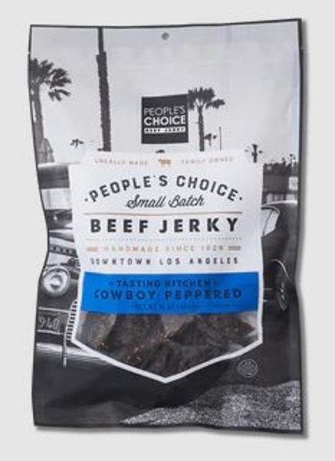 People's Sausage Company Cowboy Peppered Beef Jerky 2.5 oz