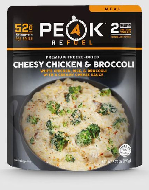Peak Refuel Cheesy Chicken and Broccoli Pouch