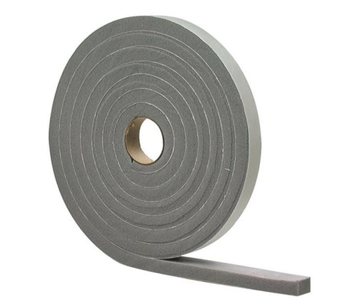 Orgill - M-D Closed-Cell Weatherstrip, 3/4 In W X 10 Ft L X 1/2 In T, Grey