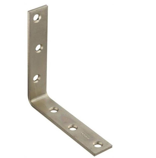 National Hardware 5" x 1" Corner Brace - Zinc