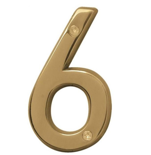 Hy-Ko BR-42PB Prestige House Number - 6