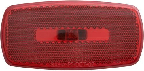 Optronics Surface Mount Maker/Clearance Light with Reflex, Red