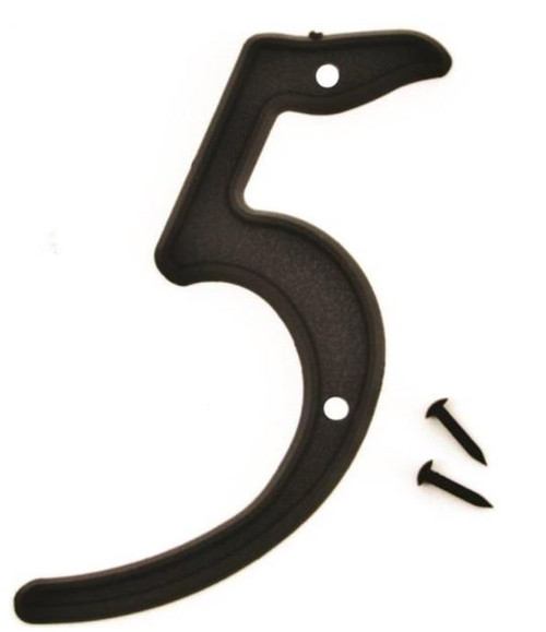 Orgill - Hy-Ko 3-D Weather Resistant House Number - 5