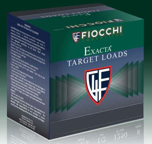 Fiocchi Premium Target White Rino Shotshells 12WRNO75, 12 Gauge, 2-3/4, 1-1/8 oz, 1250 fps, 7.5 Lead Shot, 25 Rds