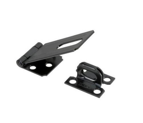 National Hardware 3 1/4" Black Safety Hasp