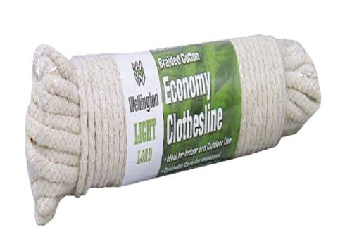 Wellington #28438 Braided Clothesline - NO 6 - 3/16 In Dia X 50 Ft