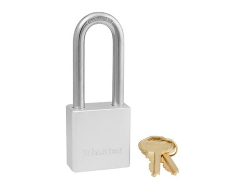 Master Lock - Model No. 570DLHPF - 1-1/2" Solid Alum Padlock