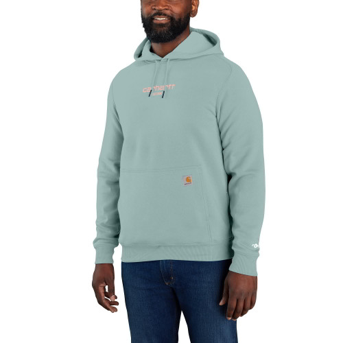 Carhartt Force Mens Relaxed Fit Lightweight Logo Graphic Sweatshirt