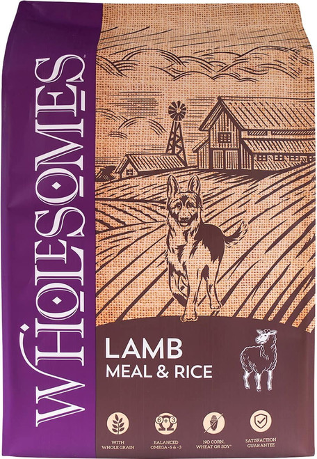 Wholesomes Lamb Meal & Rice 40lb