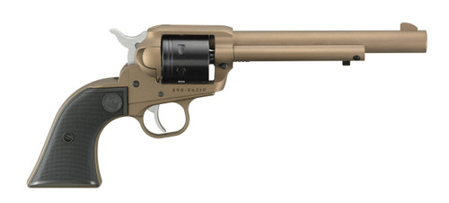 Ruger Wrangler 22 LR Single-Action Revolver with 6.5 Inch Barrel and Burnt Bronze Cerakote Finish