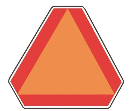 Hy-Ko Slow Moving Vehicle Emblem Highway Sign
