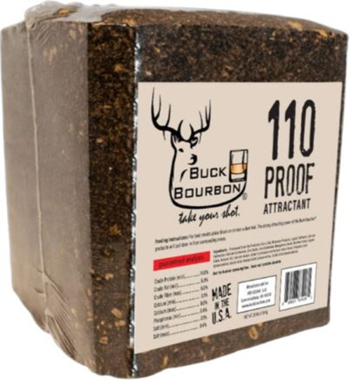 Buck Bourbon 110 Proof Attractant Block
