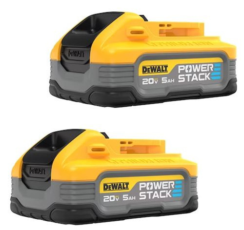 DeWalt POWERSTACK 20V MAX* 5Ah Battery (2 PK)