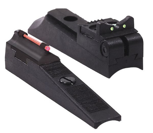 Traditions Fiber Optic Sights - For In-Line, Round Barrels A1410