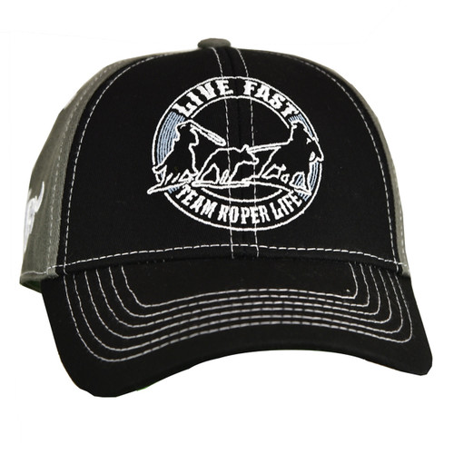 Cowboy Hardware Men's Black/Olive Live Fast Cap