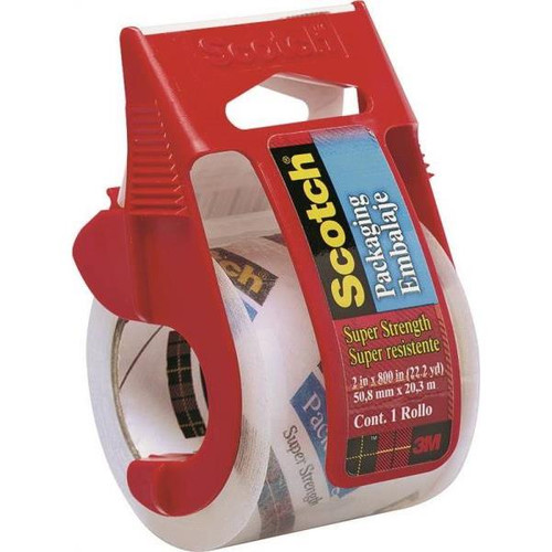 Scotch Heavy Duty Shipping Packaging Tape With Dispenser