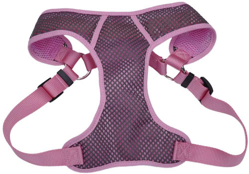 Coastal Comfort Soft Sport Wrap Adjustable Dog Harness Pink