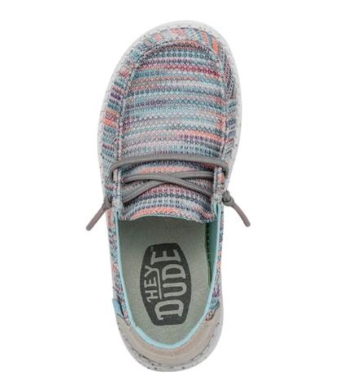 Hey Dude Wendy Youth Stretch Sunset Pink