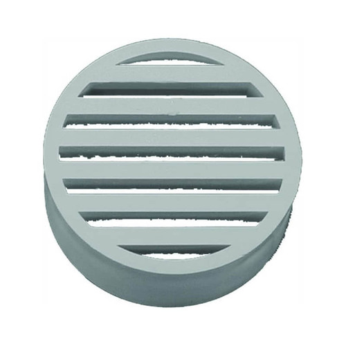 Genova Products Vinyl "Hub-Fit" Floor Strainer, 3"