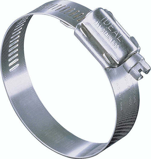 IDEAL TRIDON Ideal-tridon Hy-gear 68-0 Series 6810453 Interlocked Worm Gear Hose Clamp, Stainless Steel