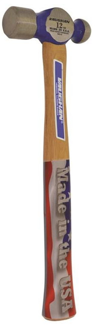 Vaughan And Bushnell TC2012 Ball Pein Hammers, Wood Handle, 12 Oz Head