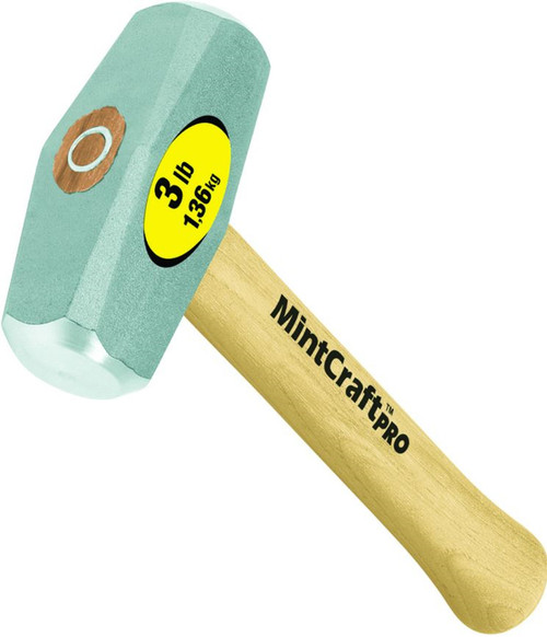 Truper -  3 lb. Enginner Hammer, 15 inch Fiberglass Handle