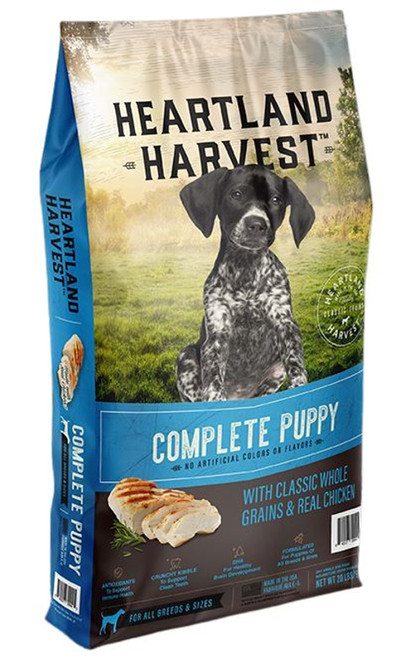 Heartland Harvest Complete Puppy with Classic Whole Grains & Real Chicken - 20 lb Bag