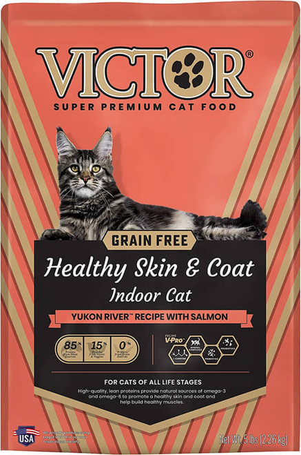 Victor Super Premium Cat Food Grain Free Healthy Skin & Coat