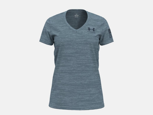  Under Armour Womens Tech Short-Sleeve V-Neck