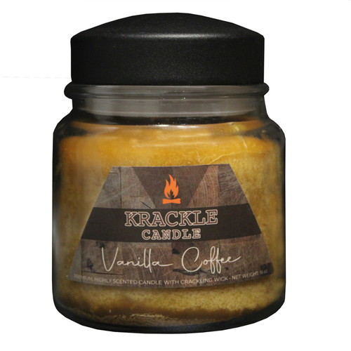 Krackle 16oz Vanilla Coffee Candle