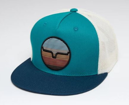 Kimes Ranch Men's The Graduate Trucker Hat - 5 Panel Teal