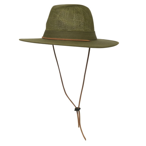 Keep It Trendy Women's Floppy Tie Hat Mocha