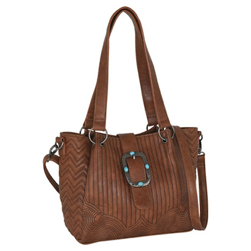 Catchfly Shoulder Bag Geometric Quilted Pattern