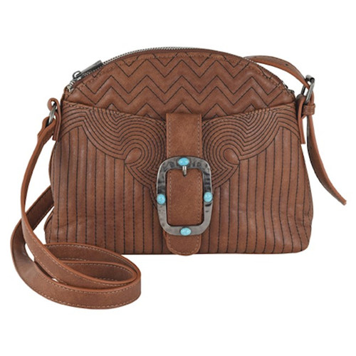 Catchfly Crossbody Geometric Quilted Pattern
