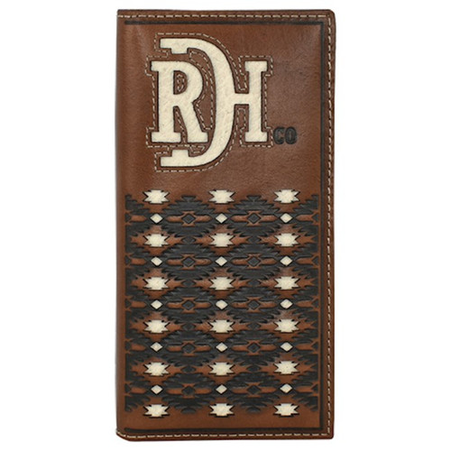 Red Dirt Hat Co Rodeo Wallet Embossed w/Ivory Inlay